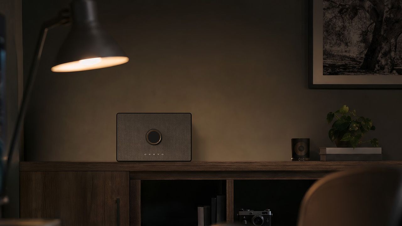 Onkyo GX-AiO. One speaker recipe served in three sizes with HDMI and phono