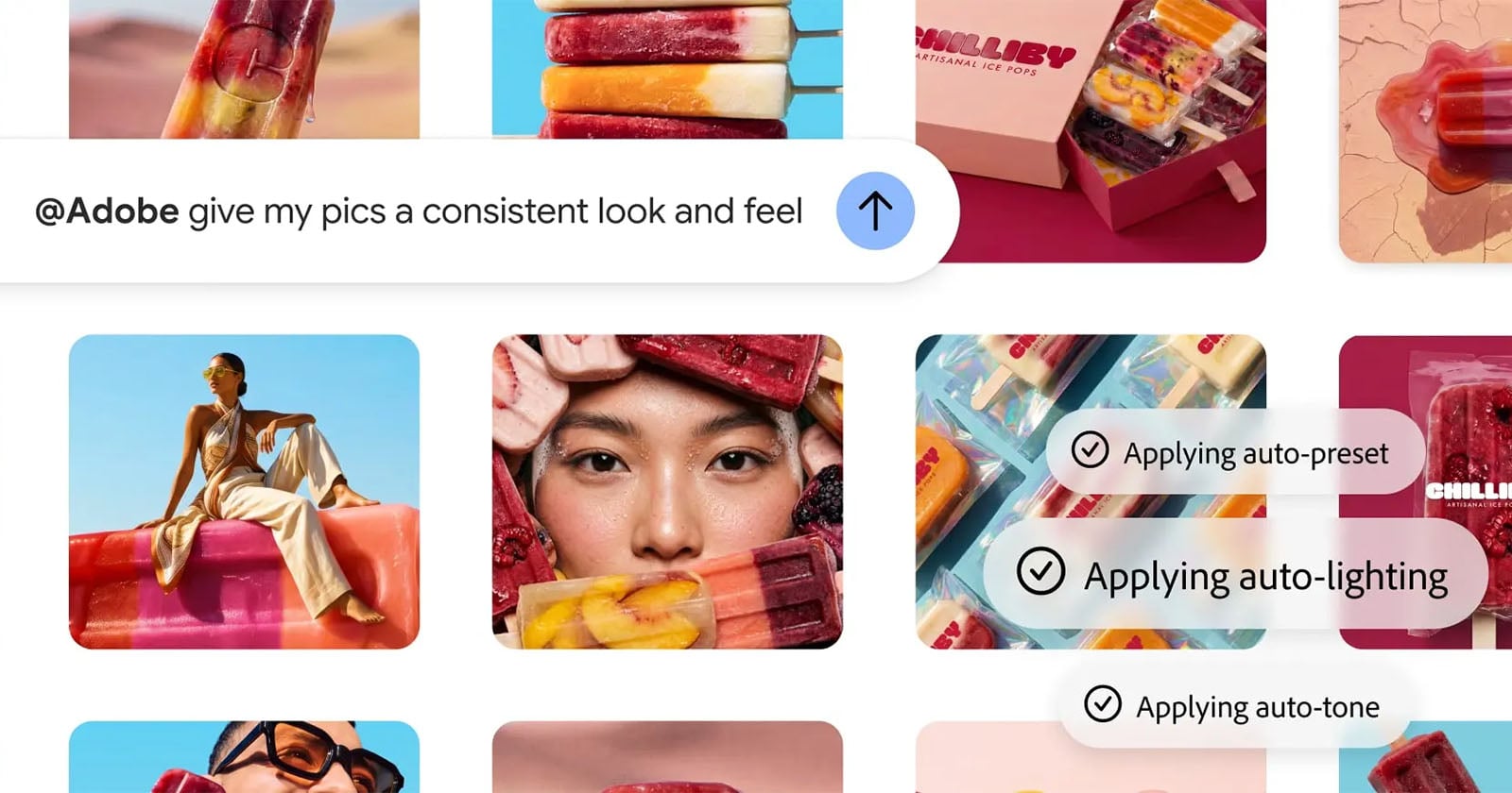 Adobe in Gemini. Photoshop and Lightroom now take orders from a chatbot