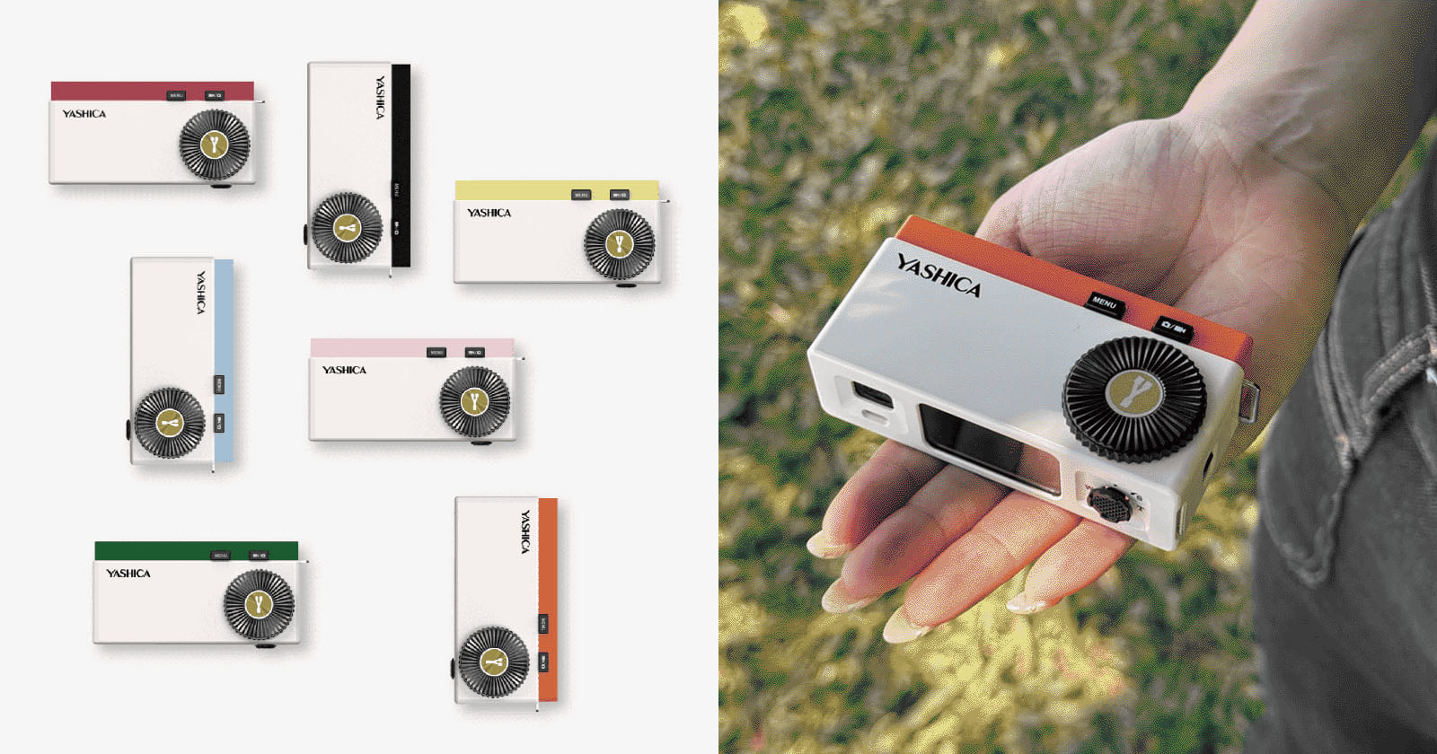 Yashica Y16. A 1959 subminiature classic returns as a flat digital compact