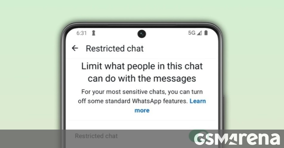 WhatsApp Restricted Chat. Locking a conversation to your main phone