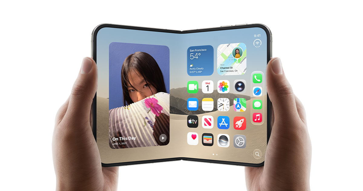 Apple iPhone Duo. The App Store gets ready to unfold before the phone does