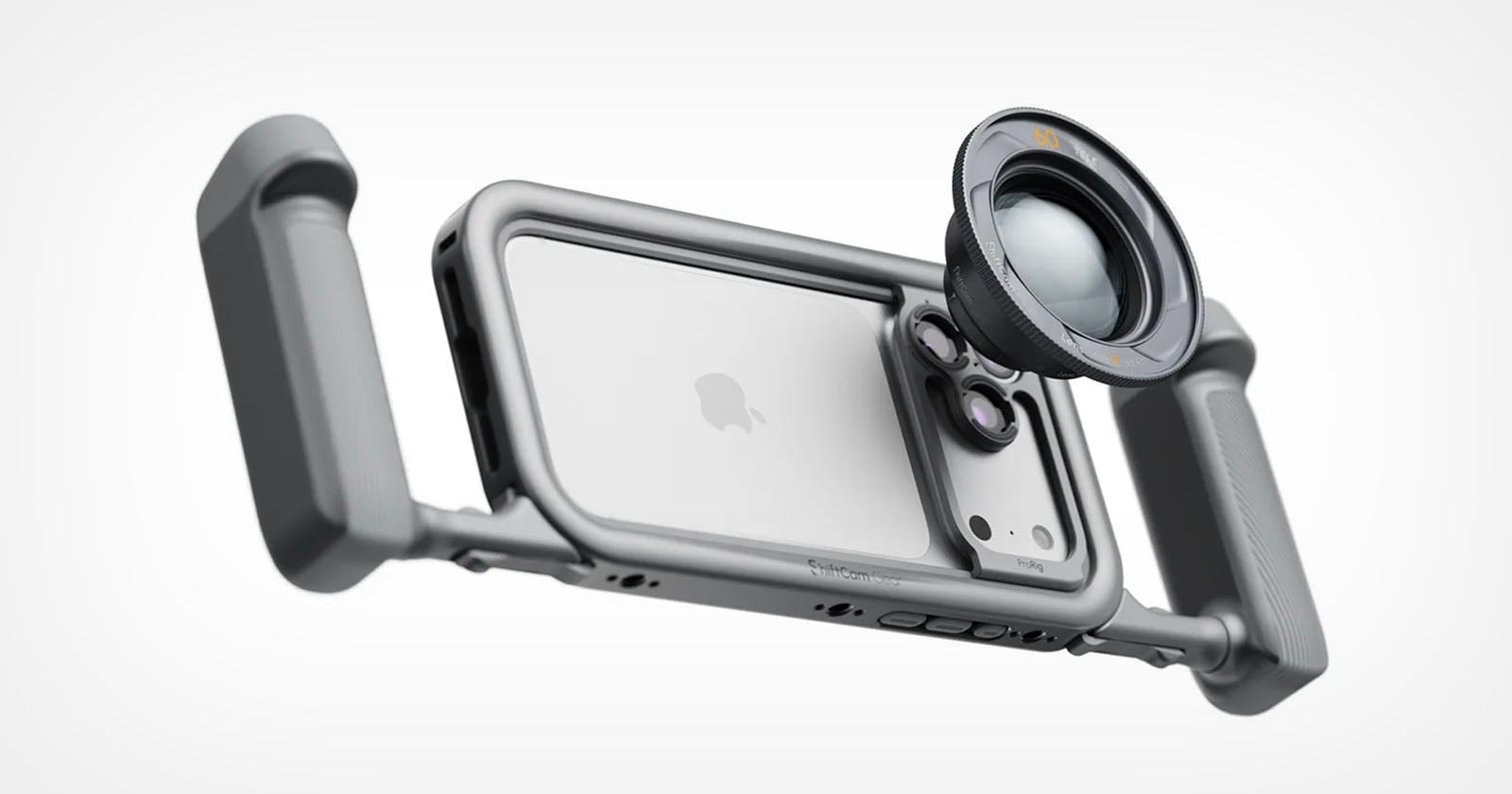 ShiftCam ProRig. An iPhone camera system built with Apple in the room